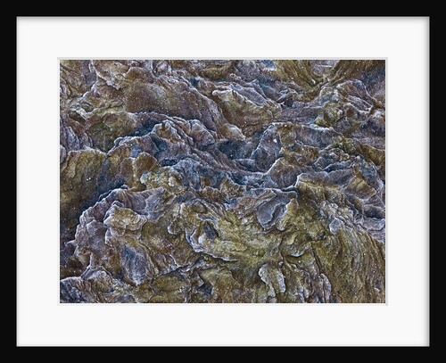 Frosty rock surface by Assaf Frank